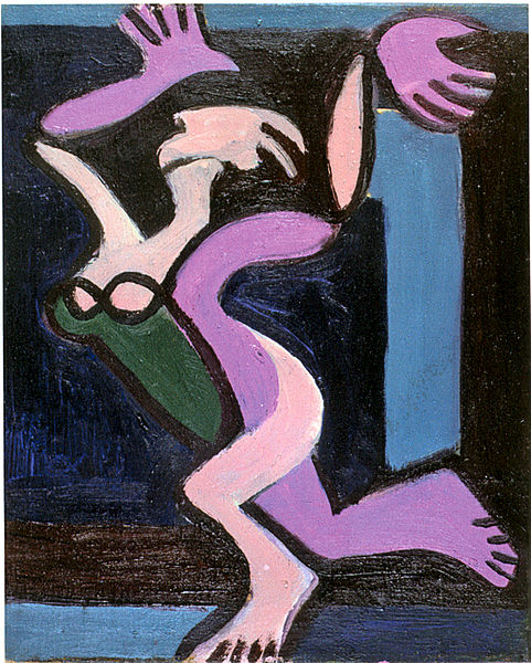 Dancing female nude, Gret Palucca